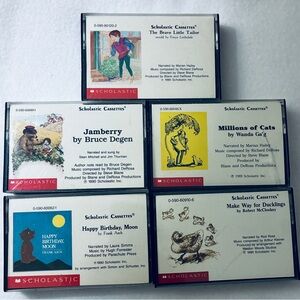 Scholastic 'The Brave Little Tailor' Cassette - Red and Blue